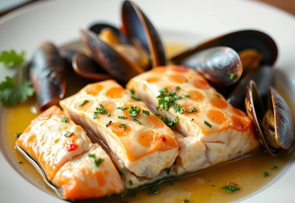 Μορφή ψαριού και θαλασσινών