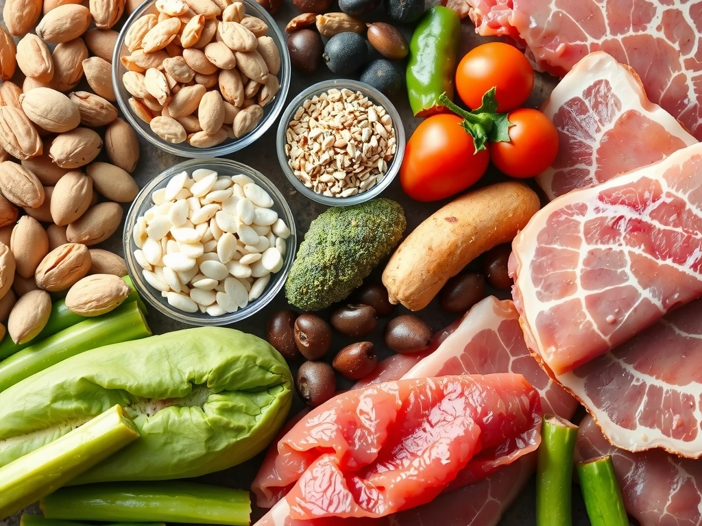 Εικόνα τροφών πλούσιων σε ψευδάργυρο